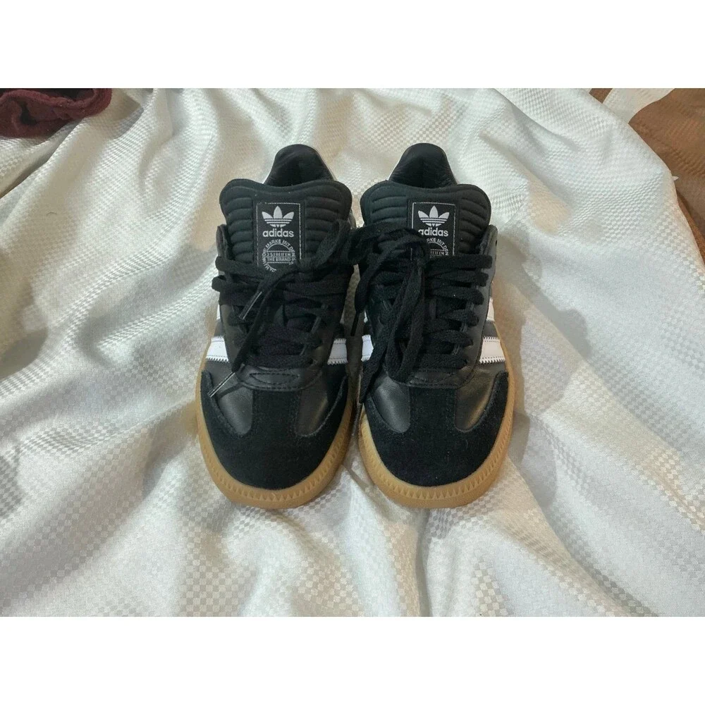 Adidas Samba XLG Core Black Gum Sole Fashion Sneakers Men's Women’s (New)